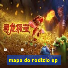 mapa do rodizio sp